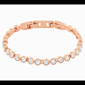 Swarovski Gold Tennis Bracelet